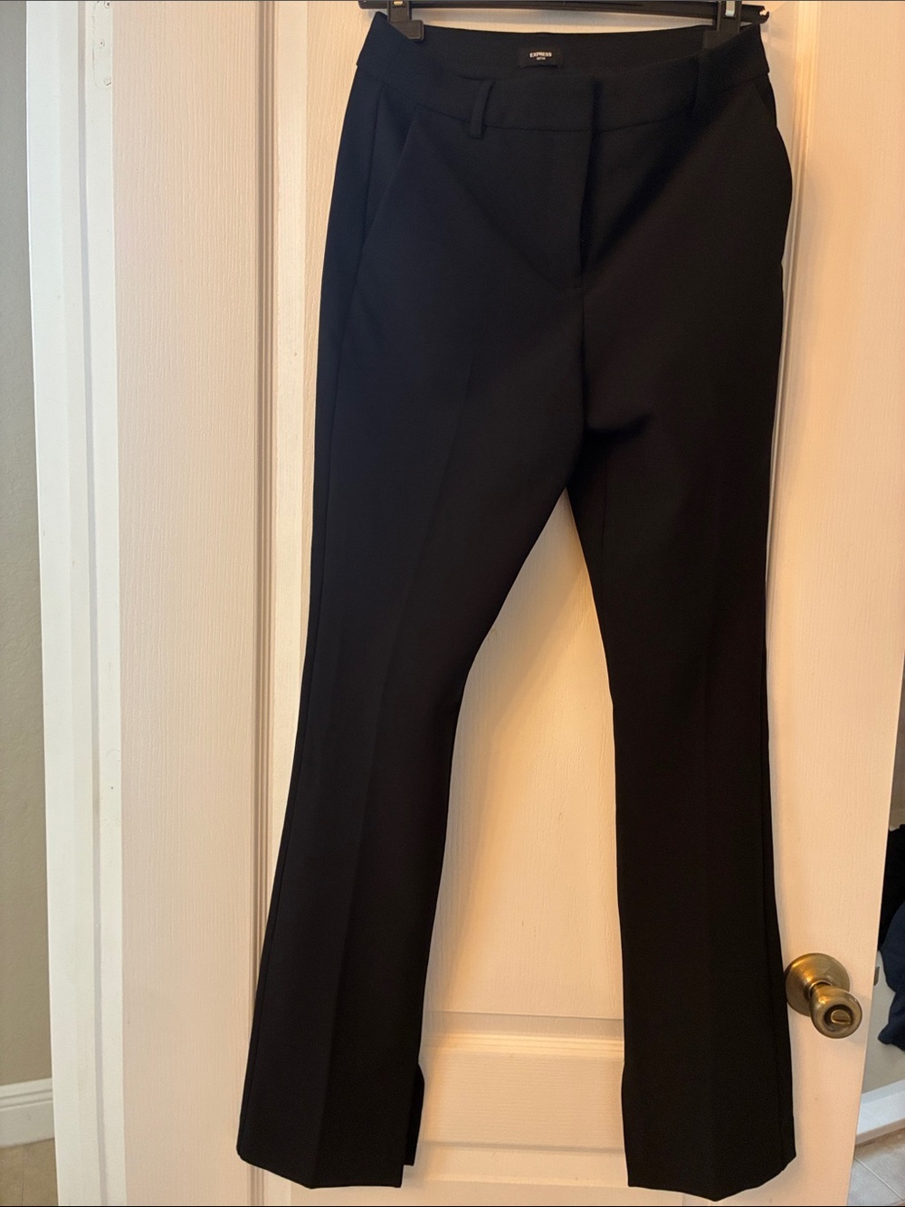 Express Women’s Editor Black Dress Pants - Classic Tailored Fit